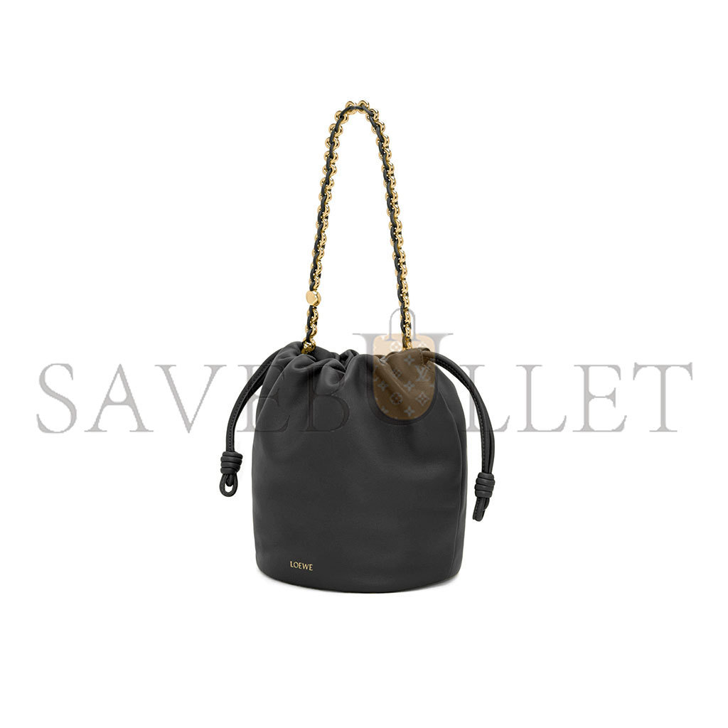 LOEWE FLAMENCO PURSE BUCKET IN MELLOW NAPPA LAMBSKIN 0011054673 (32*24*17cm)